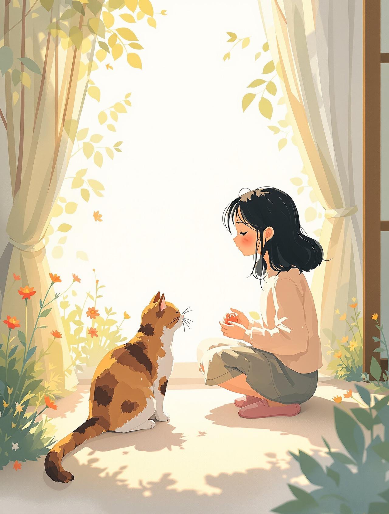 2k动漫 - 流浪猫与少女